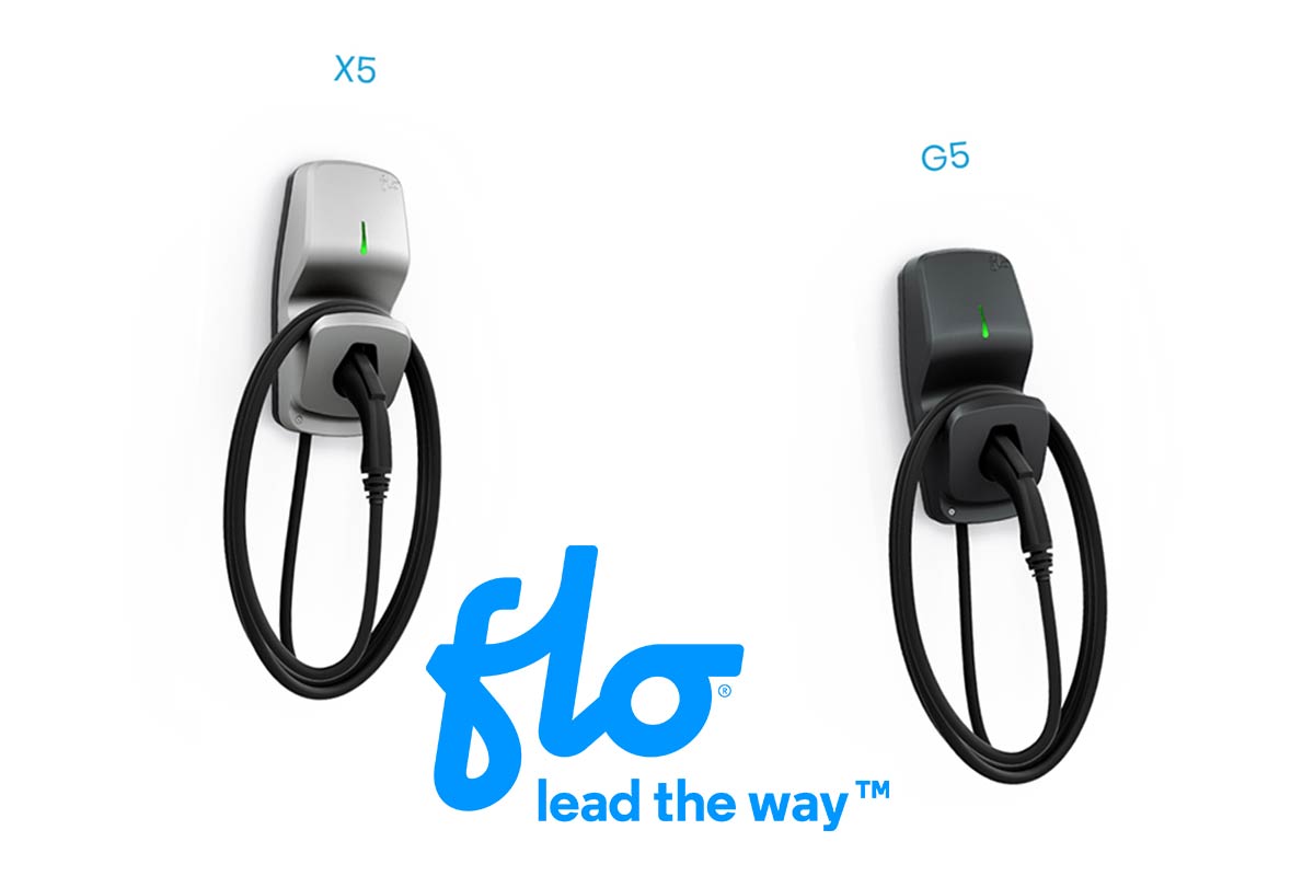 Flo G5 and X5 charging stations