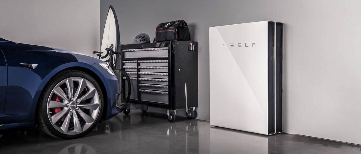 Tesla Powerwall and electric car