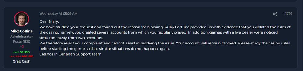 Collins honest review